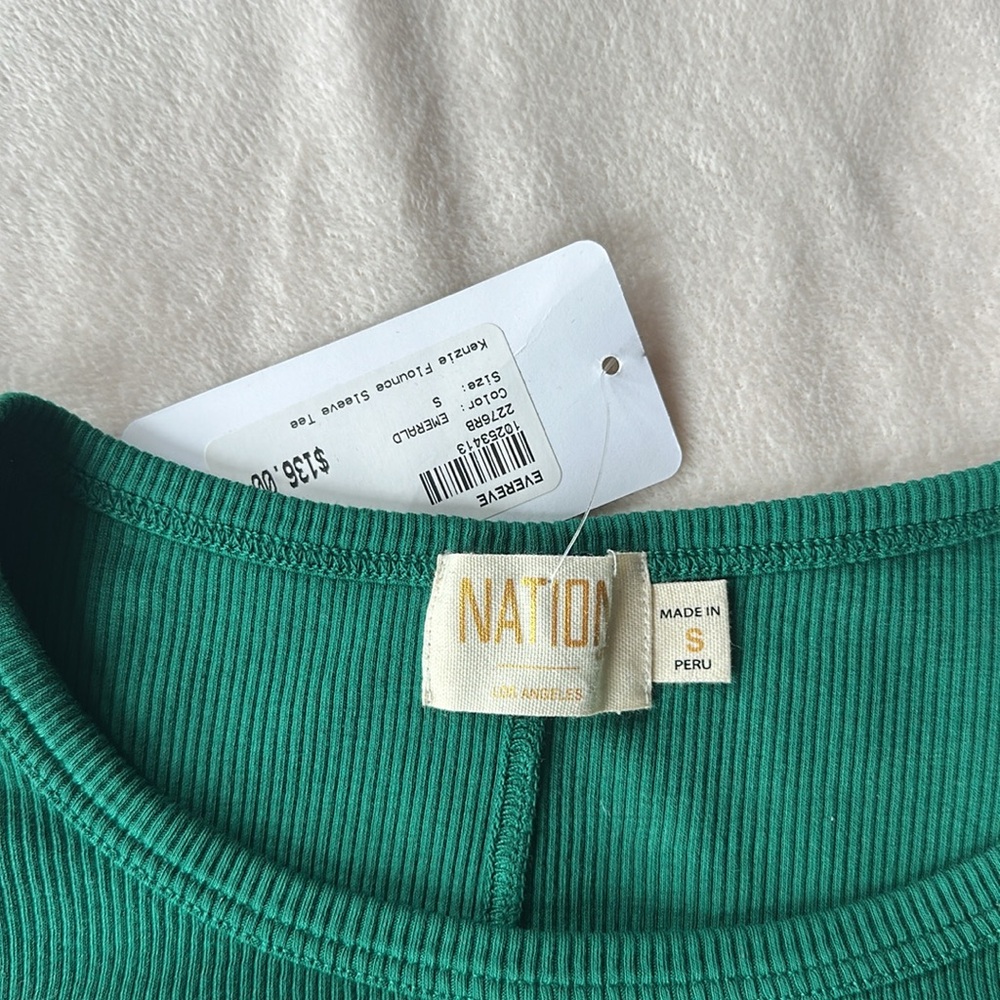 Nation Green Top - Picture 2 of 3